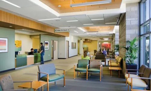 Healthcare facility painting